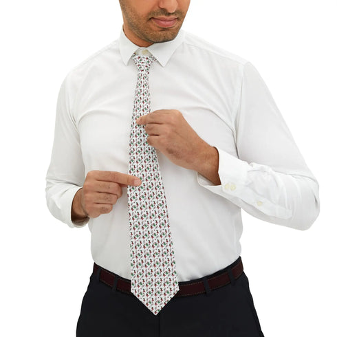 Dancing Bears Holiday Necktie - StealieShop